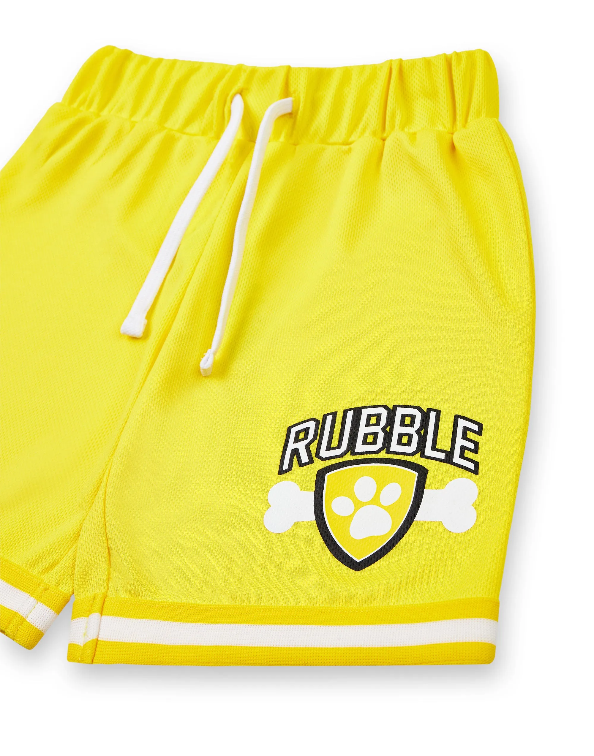 Paw Patrol Rubble Boys Basketball Jersey and Shorts Set