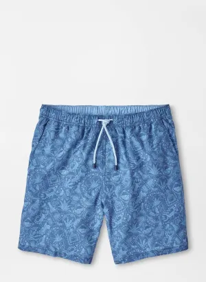 Peter Millar Mezcal Mayhem Swim Trunk - MOON BLUE