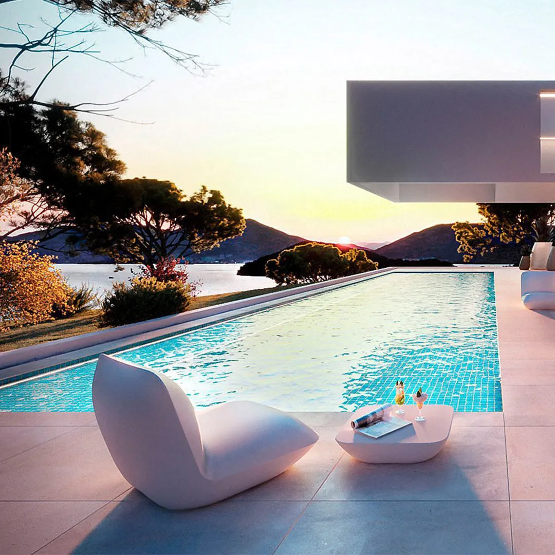 Pillow Lounge Chair - Luxury Pool Furniture