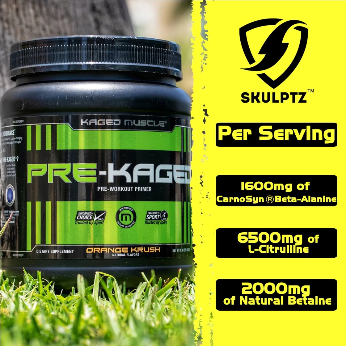 Pre-Kaged Pre-Workout Primer