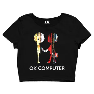 Radiohead Crop Top - OK Computer