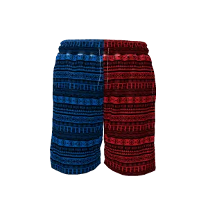 Red/Blue Men's Basketball Shorts