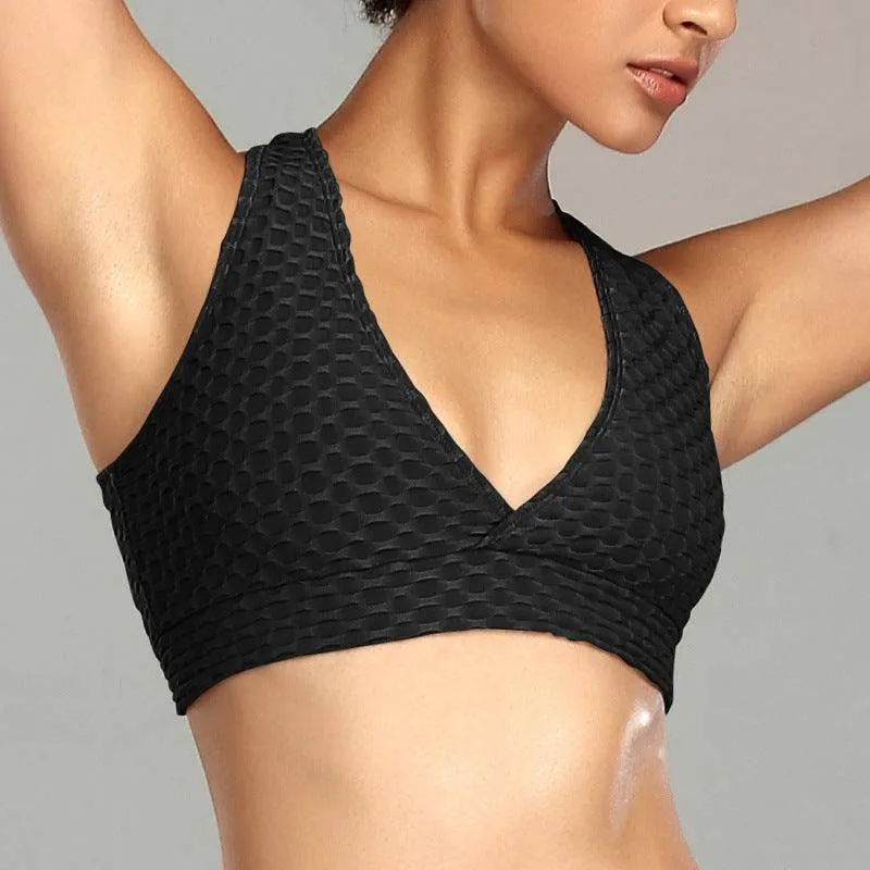 Shea Textured Workout Bra