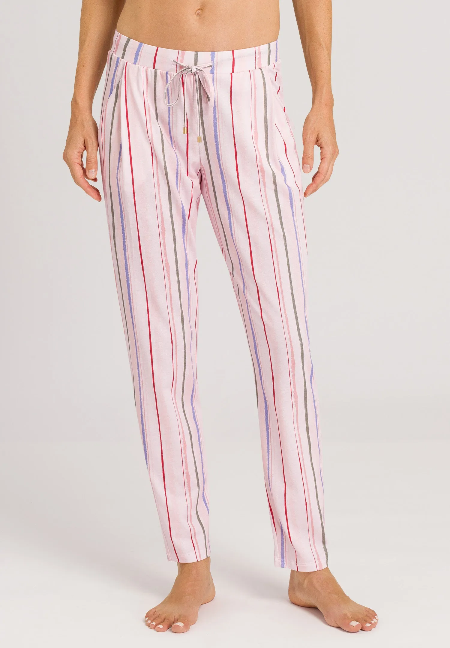 Sleep And Lounge Knit Pants Print | Painted Stripe 77882-2366