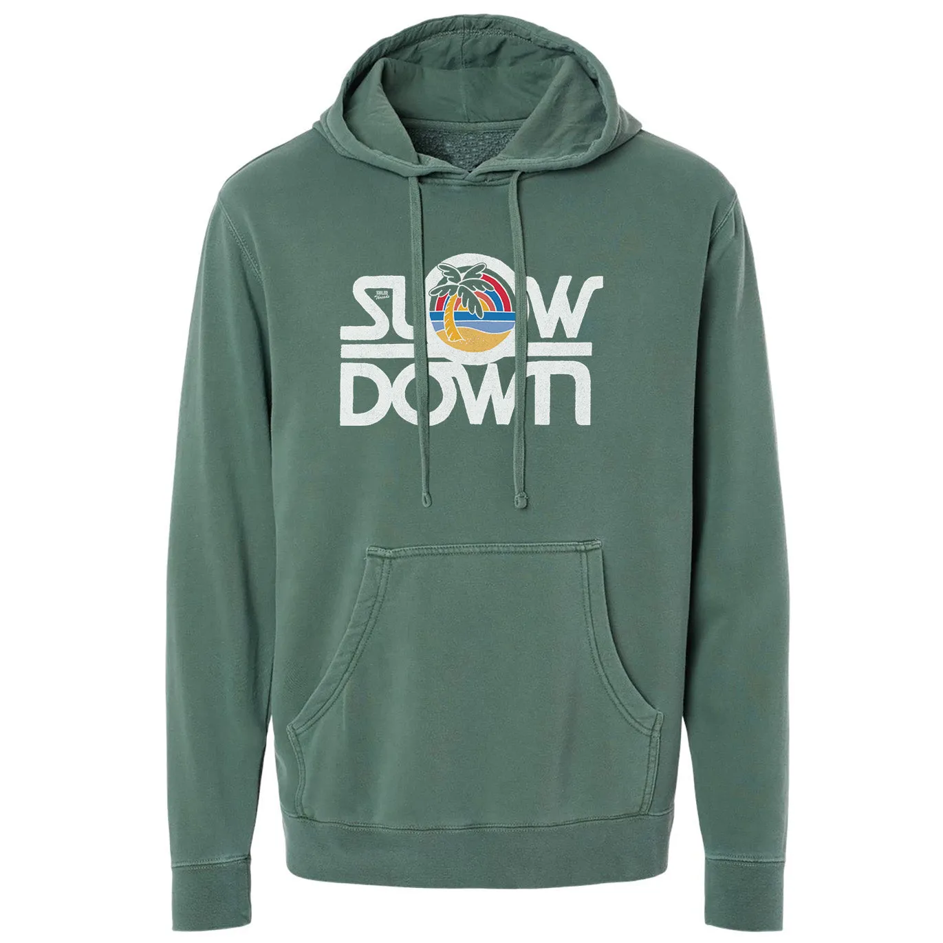 Slow Down Vintage Wash Pullover Hoodie