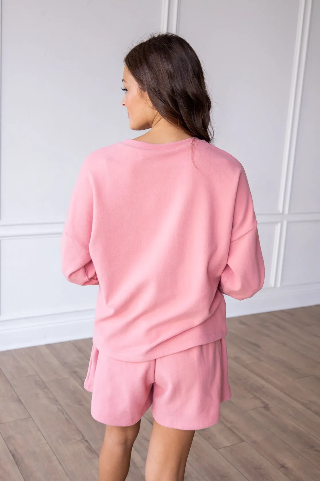 So Snuggly Pink Overload Lounge Wear Set