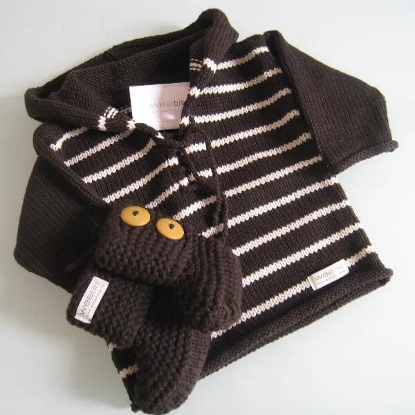 Striped Baby Hoodies