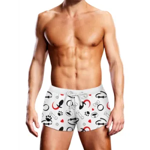 Swim Trunk Puppie Print - M