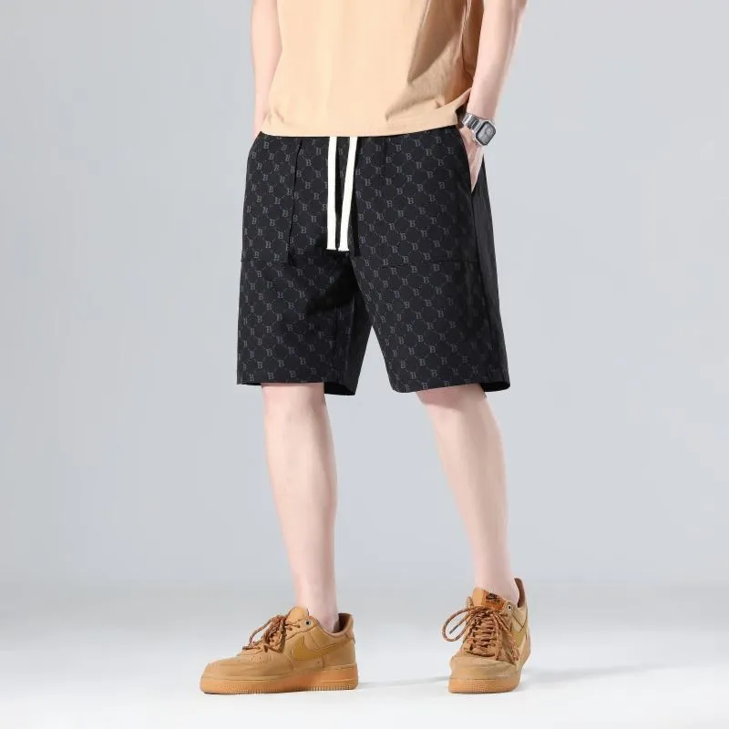 Thin Trendy Loose-Fit Silky Shorts