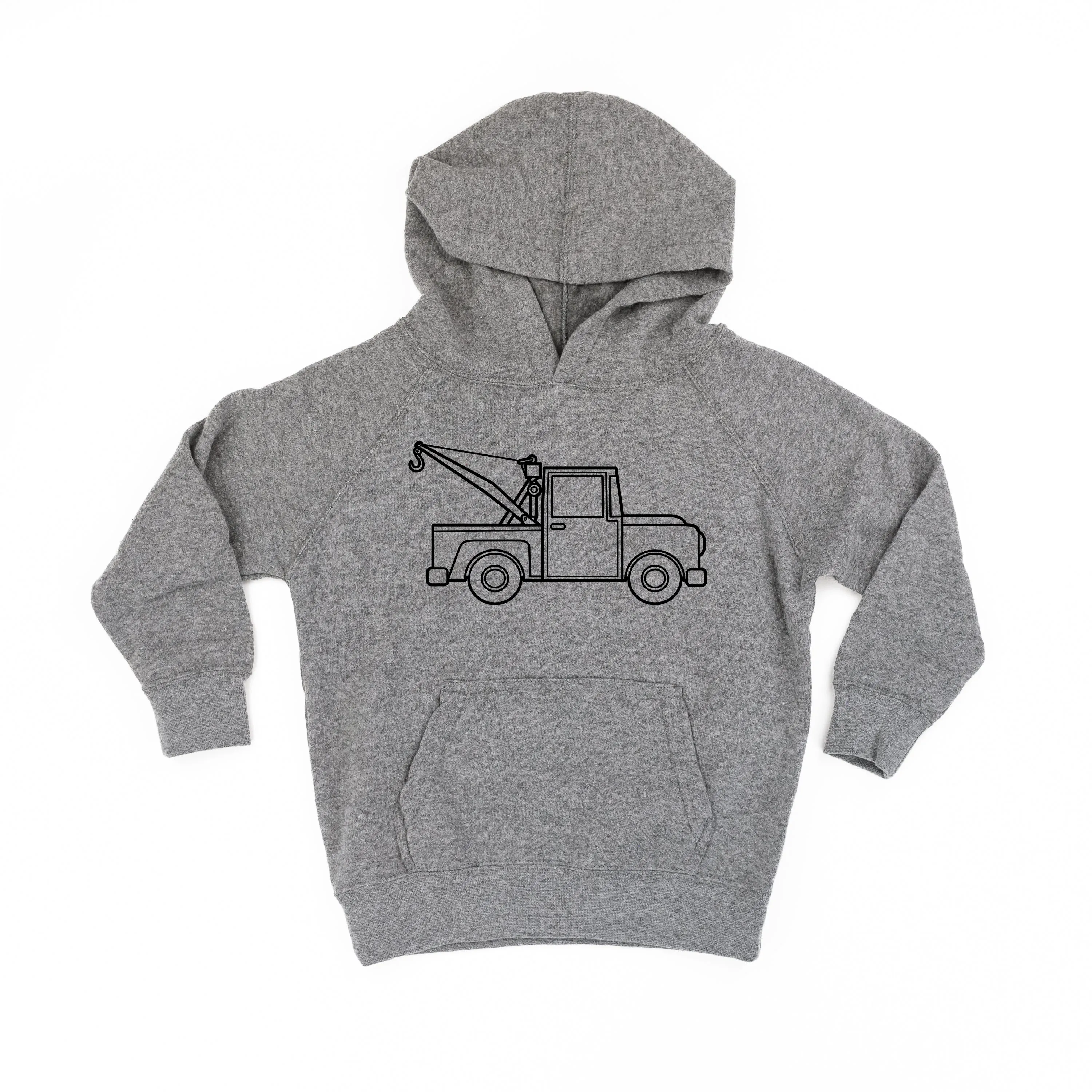 TOW TRUCK - Minimalist Design - Child Hoodie