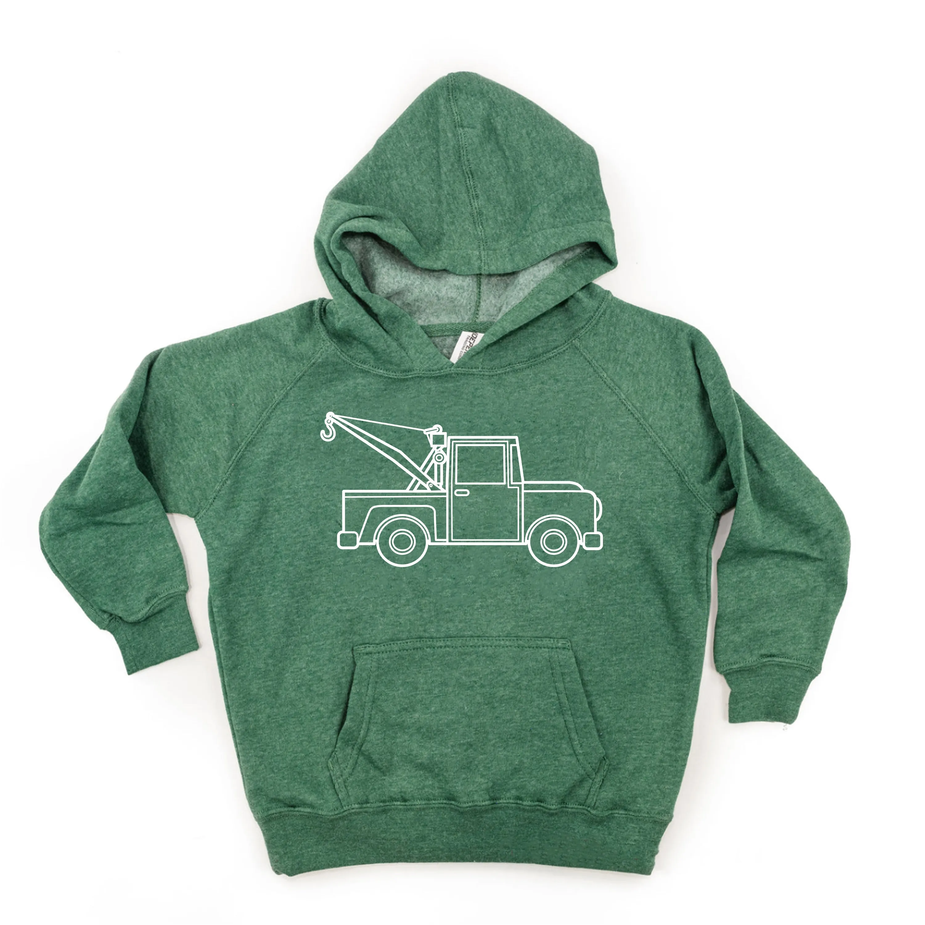 TOW TRUCK - Minimalist Design - Child Hoodie