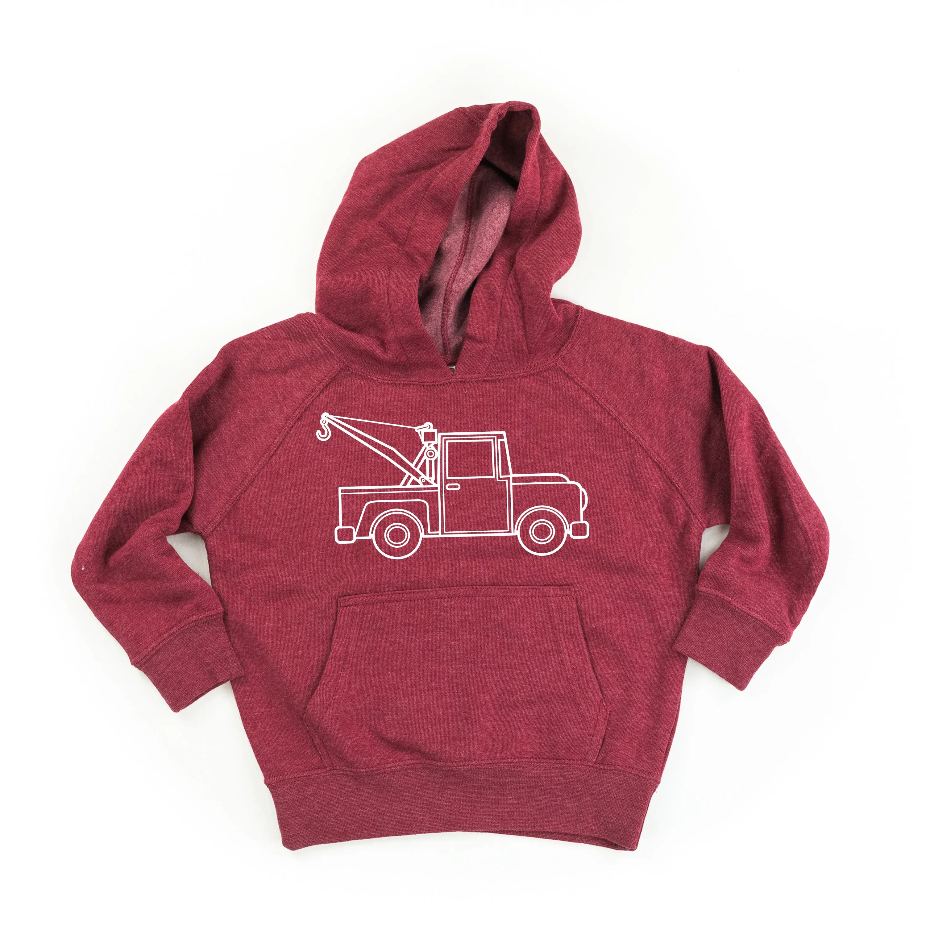 TOW TRUCK - Minimalist Design - Child Hoodie