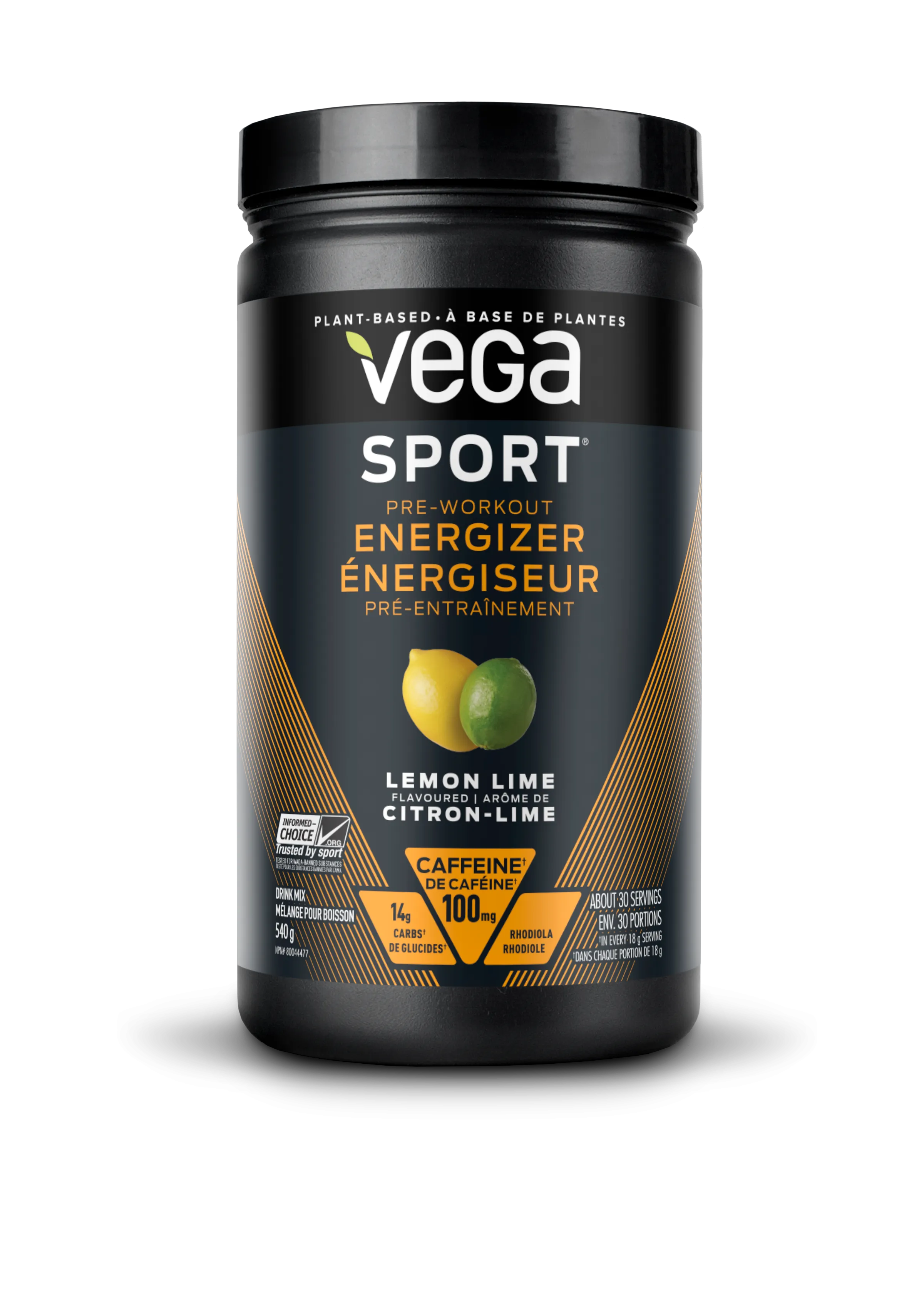 Vega Sport Lemon Lime Energizer 540g