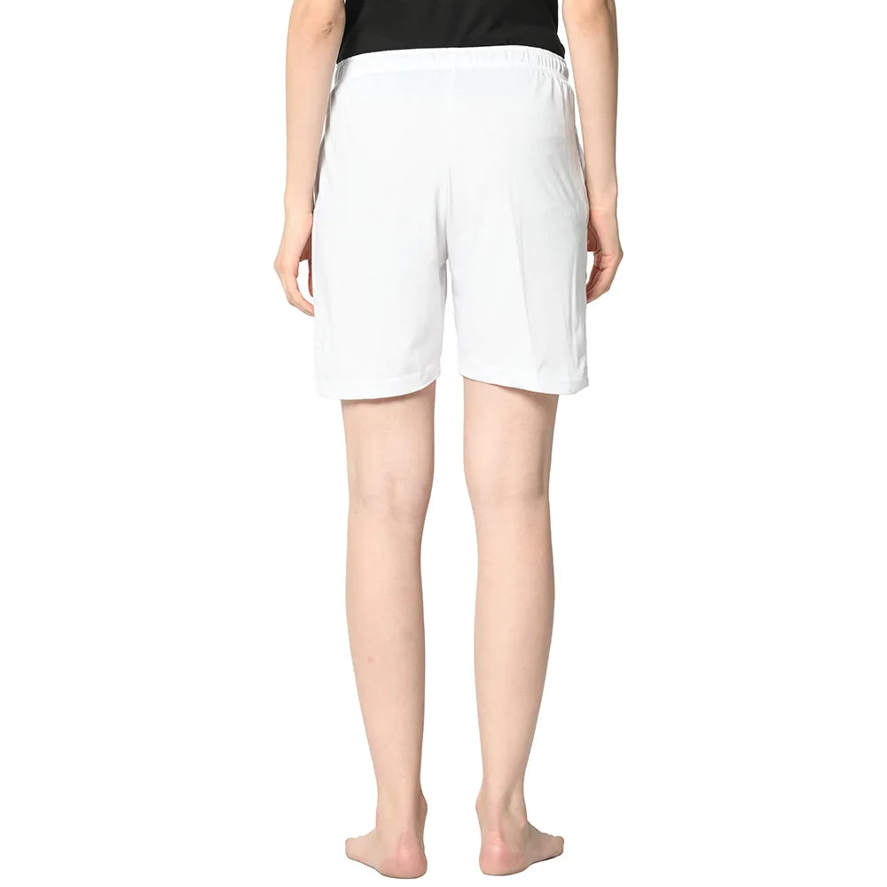 Vimal Jonney White Shorts For Women's