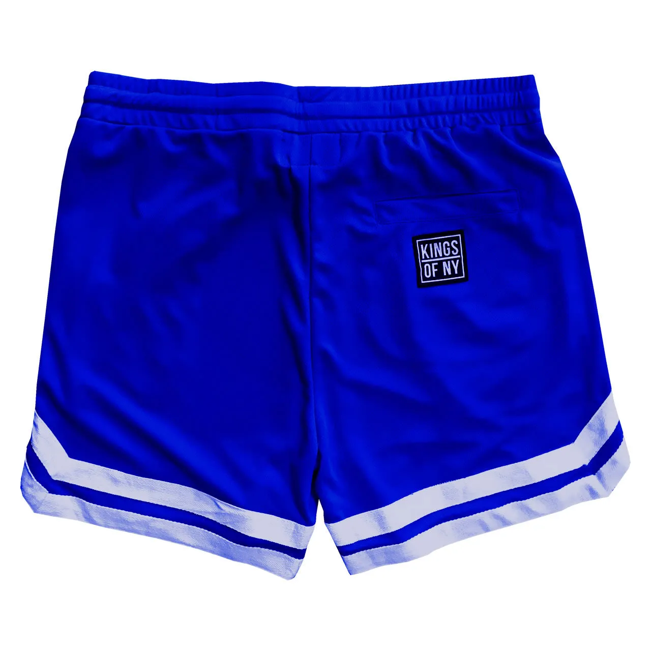 Vintage Striped Logo Mens Mesh Basketball Shorts With Pockets