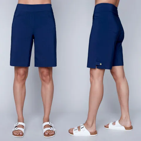 Woven Capri Shorts