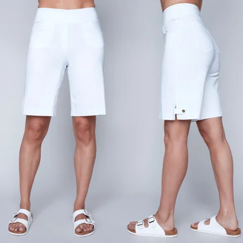 Woven Capri Shorts