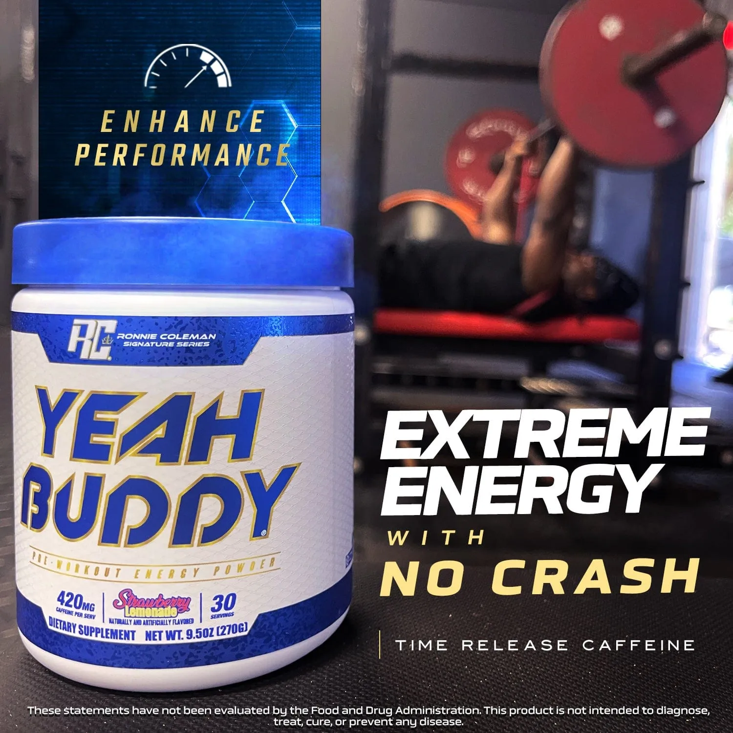 YEAH BUDDY™ Pre-Workout Powder