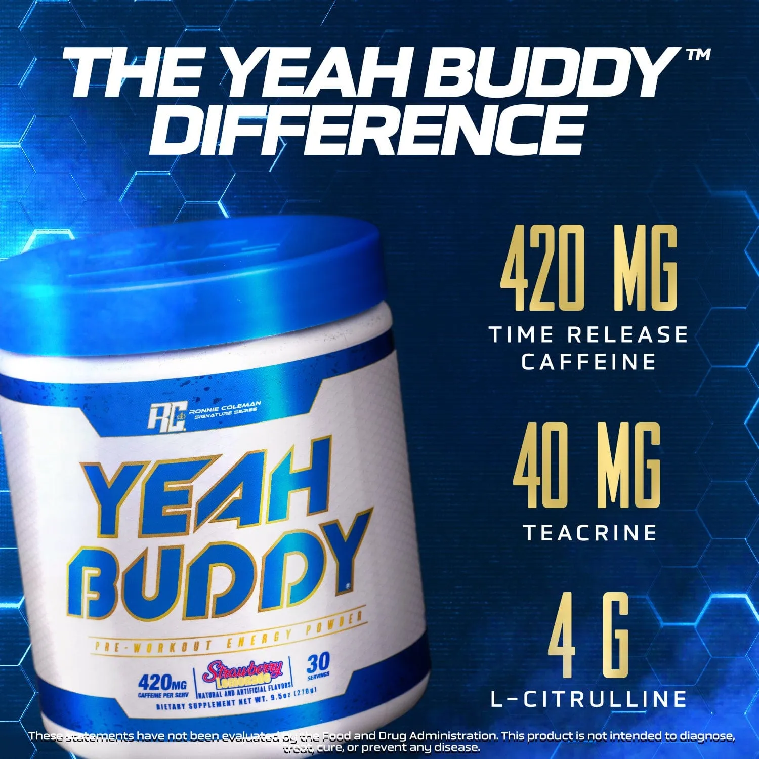 YEAH BUDDY™ Pre-Workout Powder