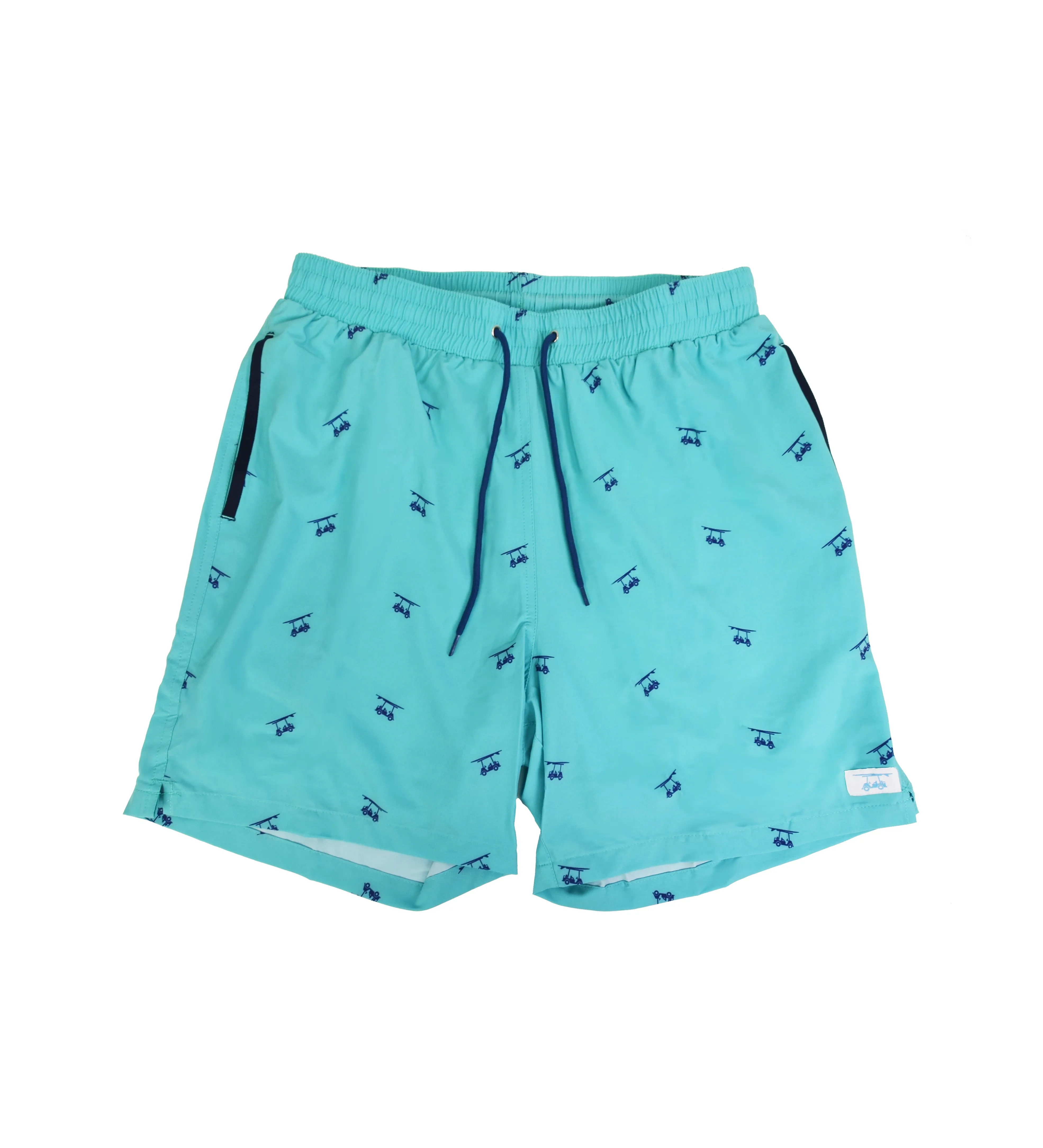 Youth Swim Trunks - Aruba w/ Golf Carts