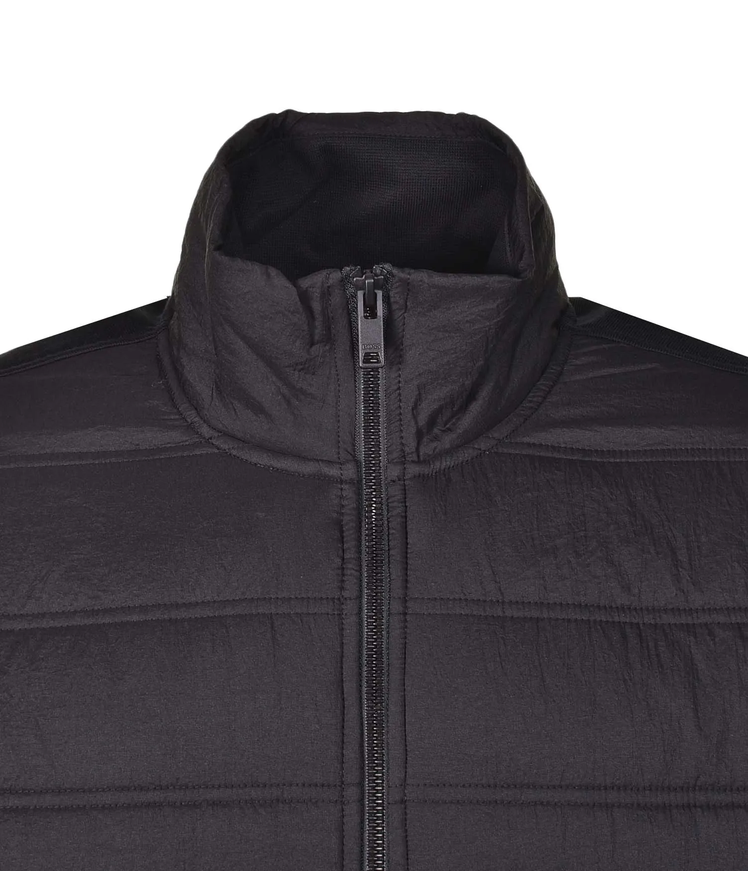 Ze Puff Track Jacket Black